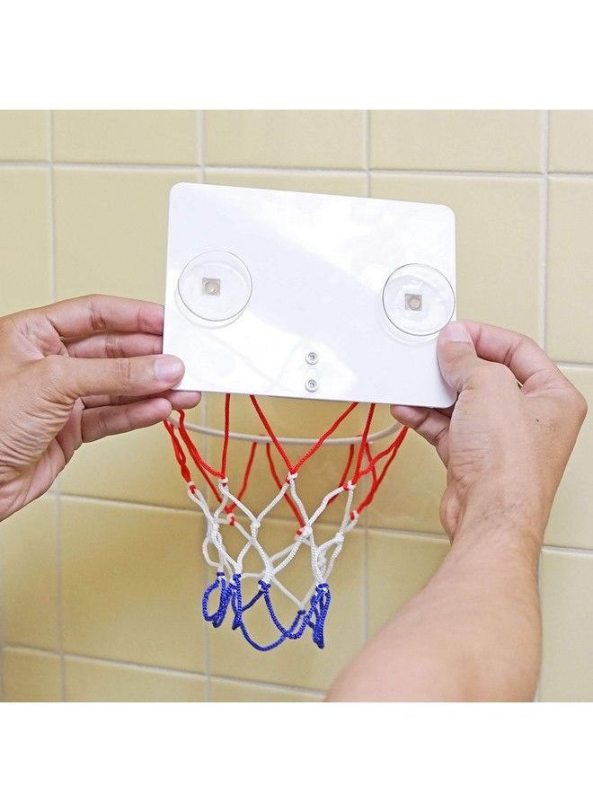 Hoopla Toys - Shower Slam Basketball Game Set Funny Bathroom Sports Bath Toy For Kids - Image 1