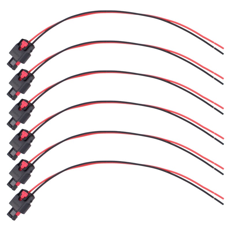 MOTOKU Ignition Coil Pigtail Connector Harness Wiring for Dodge Avenger Challenger Charger Dart Durango Grand Caravan Journey Ram 1500 ProMaster Jeep Cherokee Compass Renegade Wrangler 36 32 24