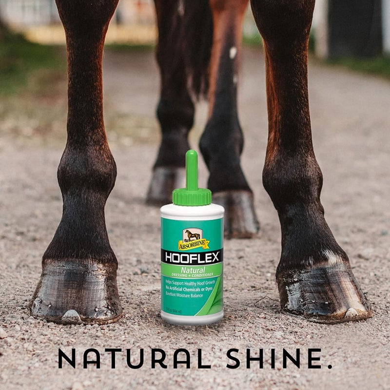 Absorbine Hooflex All Natural Dressing & Conditioner, 15oz, Includes Applicator Brush - Image 3
