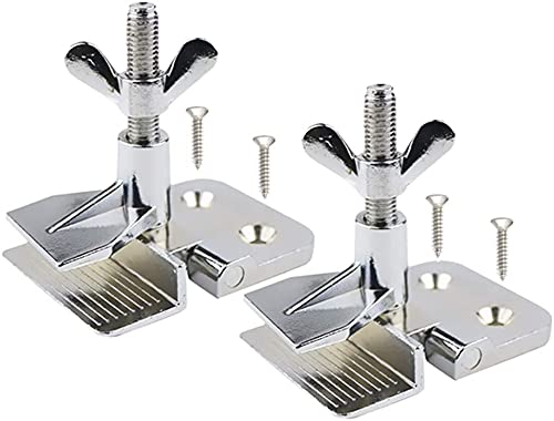 TECHTONGDA 2 pcs Butterfly Frame Hinge Clamp DIY Hobby Tool Heavy Duty Zinc Alloy Silk Screen Printing Printer with Screw - Image 3