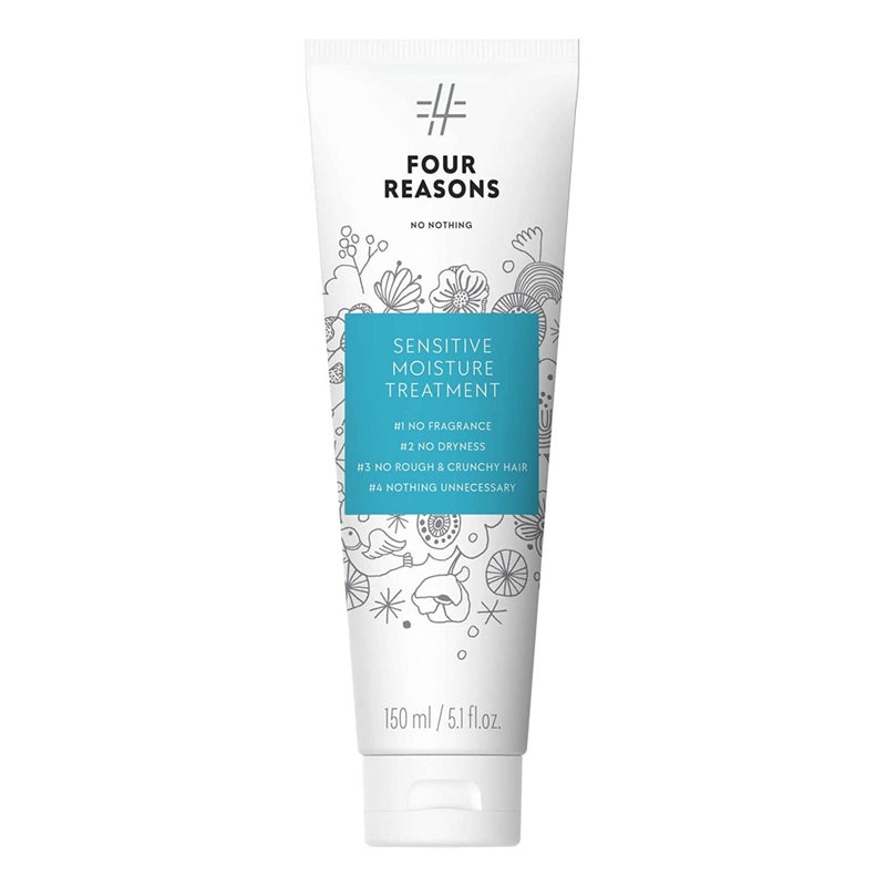 No nothing Sensitive Moisture Treatment - Perfume-free, Moisturising Intensive Treatment - For Dry and Damaged Hair - 100% Vegan -150 ml (New Packaging) - Image 1