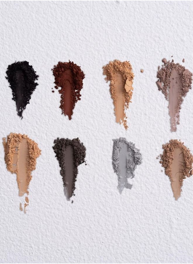 W7 Cosmetics - W7 Just Mattes Pressed Pigment Palette - 30 Natural Nude Colours - Flawless Long-Lasting Every Day Vegan Makeup - Image 1
