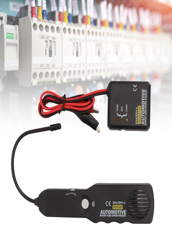 Heayzoki Automotive Open Short Finder, Automotive Circuit Tester with Storage Bag, Portable Car Cable Wire Breaker Circuit Fault with Buzzer for Repairing - Image 4