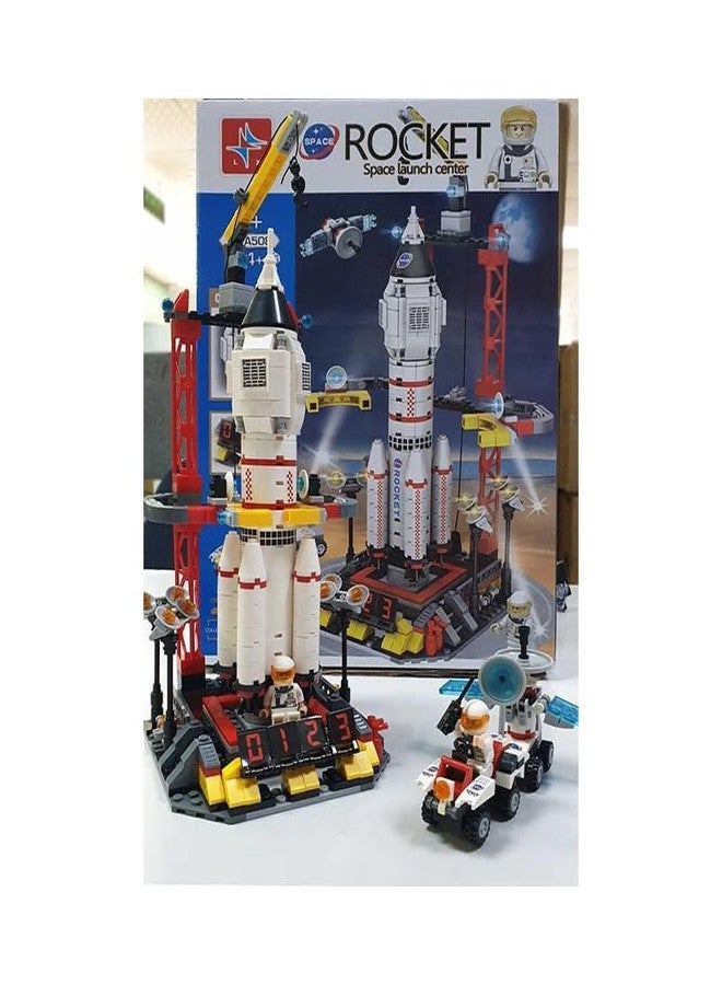 GEMCZA Spacee Station Model Building Kit for Kids | 564 Pieces DIY Construction Toy Set | Educational STEM/STEAM Learning Blocks | Creative Space Exploration Gift for Boys & Girls Age 6+ - Image 1
