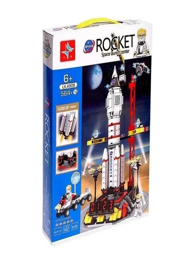 GEMCZA Spacee Station Model Building Kit for Kids | 564 Pieces DIY Construction Toy Set | Educational STEM/STEAM Learning Blocks | Creative Space Exploration Gift for Boys & Girls Age 6+ - Image 4