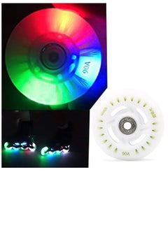 Generic Flash LED Skate Shoes Wheels 90mm and 90A With Bearing Single Piece  - Image 1