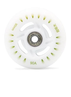 Generic Flash LED Skate Shoes Wheels 90mm and 90A With Bearing Single Piece  - Image 2