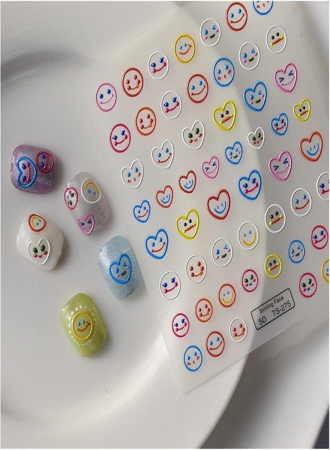 SHOPECOM ملصقات فن الأظافر من شوبكوم | ملصقات أظافر ذاتية اللصق | ملصقات تزيين الأظافر | ملصقات فنية للنساء والفتيات (عبوة واحدة) - Image 2