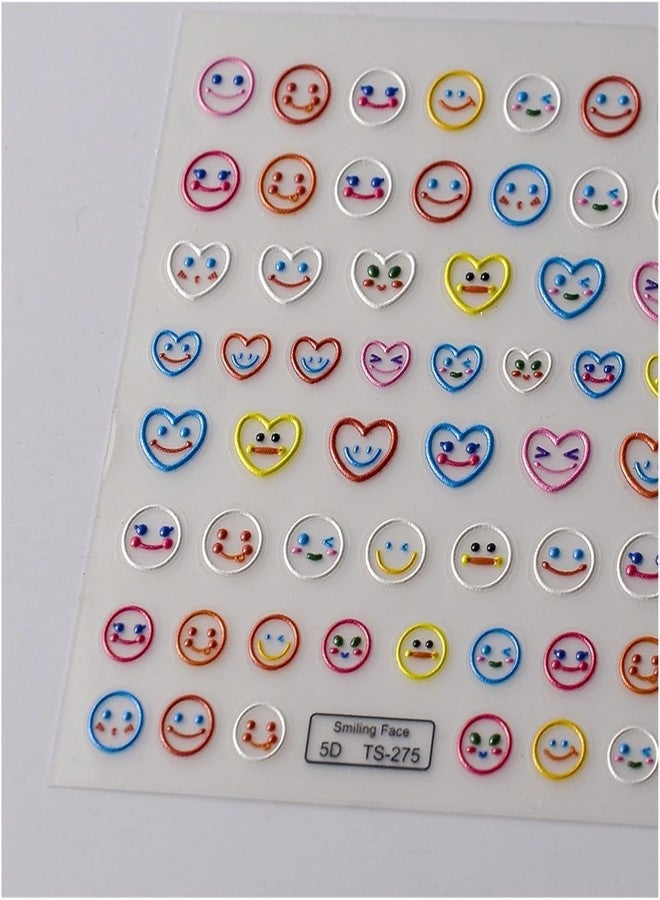 SHOPECOM ملصقات فن الأظافر من شوبكوم | ملصقات أظافر ذاتية اللصق | ملصقات تزيين الأظافر | ملصقات فنية للنساء والفتيات (عبوة واحدة) - Image 5