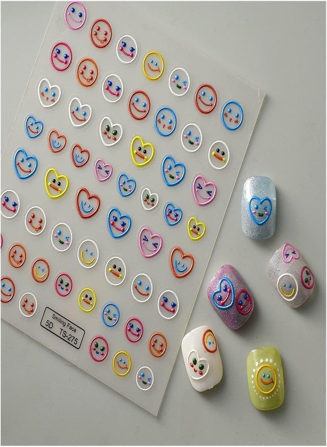 SHOPECOM ملصقات فن الأظافر من شوبكوم | ملصقات أظافر ذاتية اللصق | ملصقات تزيين الأظافر | ملصقات فنية للنساء والفتيات (عبوة واحدة) - Image 3