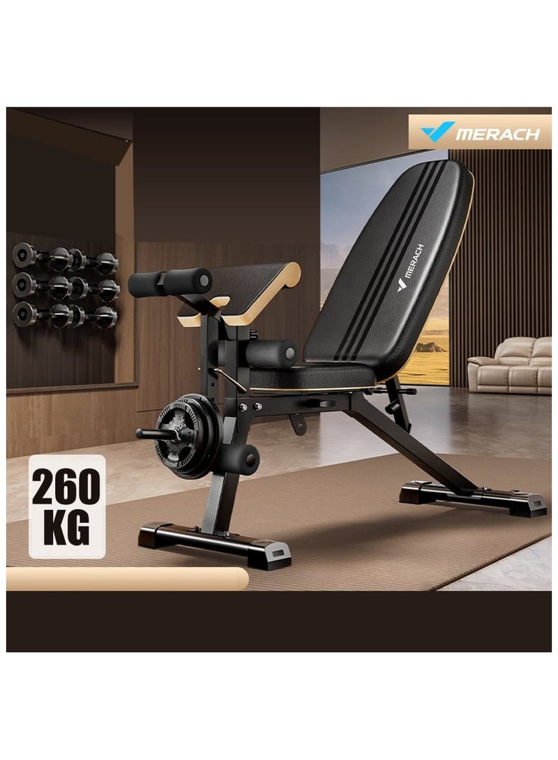 ميراتش مقعد تمارين بنش احترافي مع حامل اوزان MR-2360B1 - Image 2