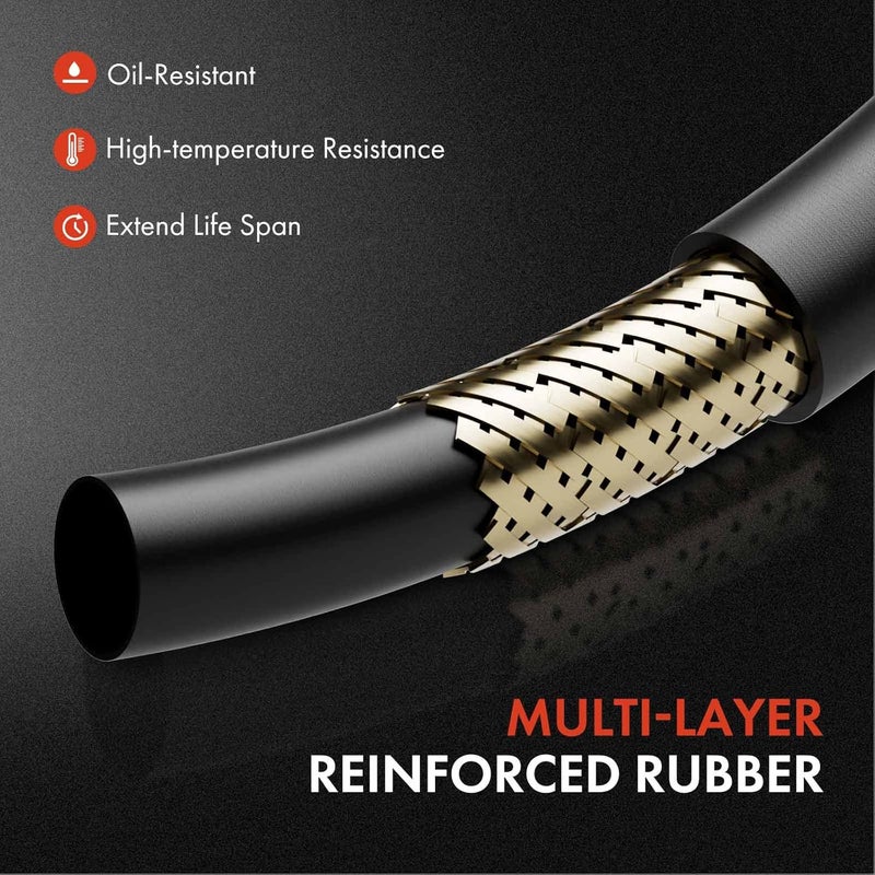 A-Premium Automatic Transmission Oil Cooler Line Hose Assembly - Image 4