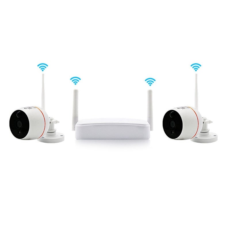 غود إيل Goodeaal Indoor 4ch Hd 1080p Security Wireless Ip Ir Camera 128GB