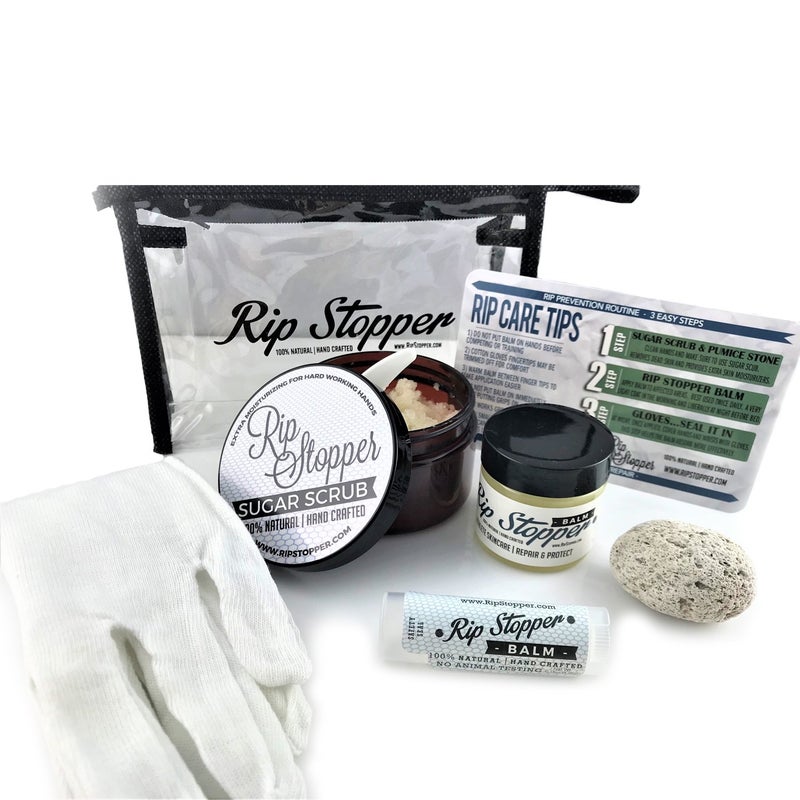 Gauge Gear Rip Prevention Kit Rip Stopper  Repair and Prevent Skin Rips Blisters Cracks Tears  Abrasions  100 Natural Skincare  Rock Climbing Weightlifting Rowing 