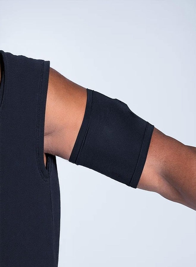 فيتسنت ملحقات جهاز مراقبة معدل ضربات القلب Fitcent Arm Sleeve لأجهزة Whoop 5.0 ONE+Peak/Whoop MG Life/Whoop 4.0، وجهاز Bicep Wear لأجهزة Whoop 5.0 وWhoop 4.0 لتتبع اللياقة البدنية (مقاس كبير) - Image 4