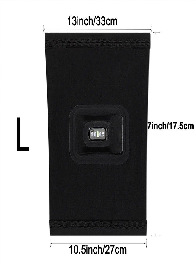 فيتسنت ملحقات جهاز مراقبة معدل ضربات القلب Fitcent Arm Sleeve لأجهزة Whoop 5.0 ONE+Peak/Whoop MG Life/Whoop 4.0، وجهاز Bicep Wear لأجهزة Whoop 5.0 وWhoop 4.0 لتتبع اللياقة البدنية (مقاس كبير) - Image 2