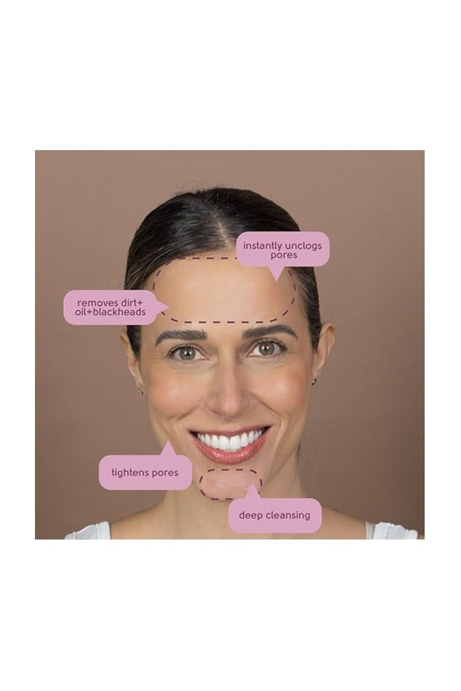 facefacts Pretty Forehead and Chin Deep Cleansing Strip 1 x 6, multicolour, 6 Count (Pack of 1) - Image 2