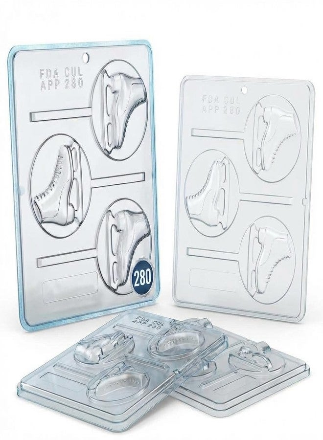 Lollipops Ice Skate Lollipop Chocolate Candy Mold 280 - Image 4