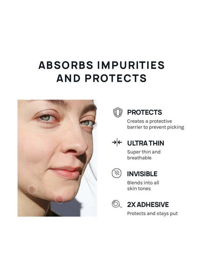 AOA STUDIO AOA STUDIO Absorbing Cover Healing Invisible Acne Patch Blemish Spot, Treatment, Facial Acne Patch Vegan, Cruelty Free, Hydrocolloid, Two Sizes 10mm 12mm (Total 84 Counts)  - Image 5