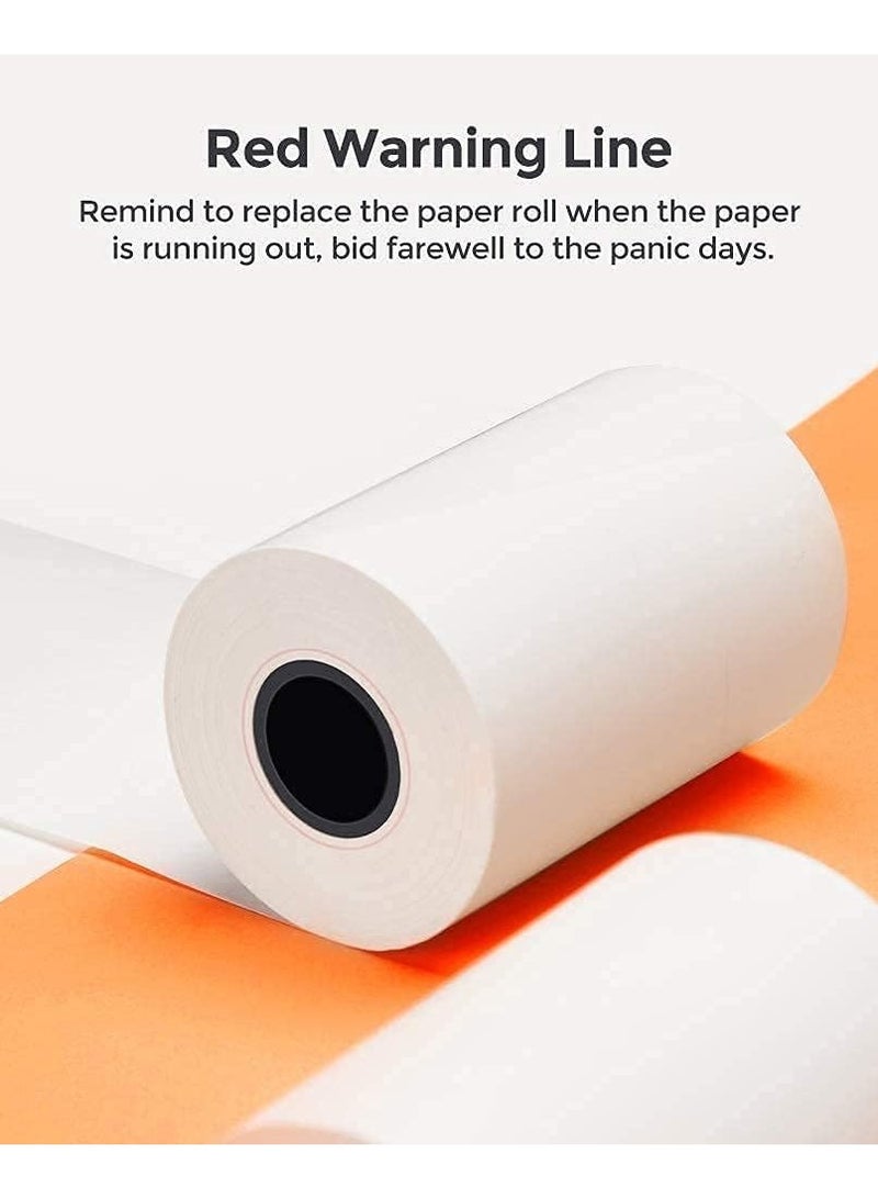 ورق طابعة الإيصالات الحرارية 80 مم 70 مم (عبوة من 10 لفات) - Image 4