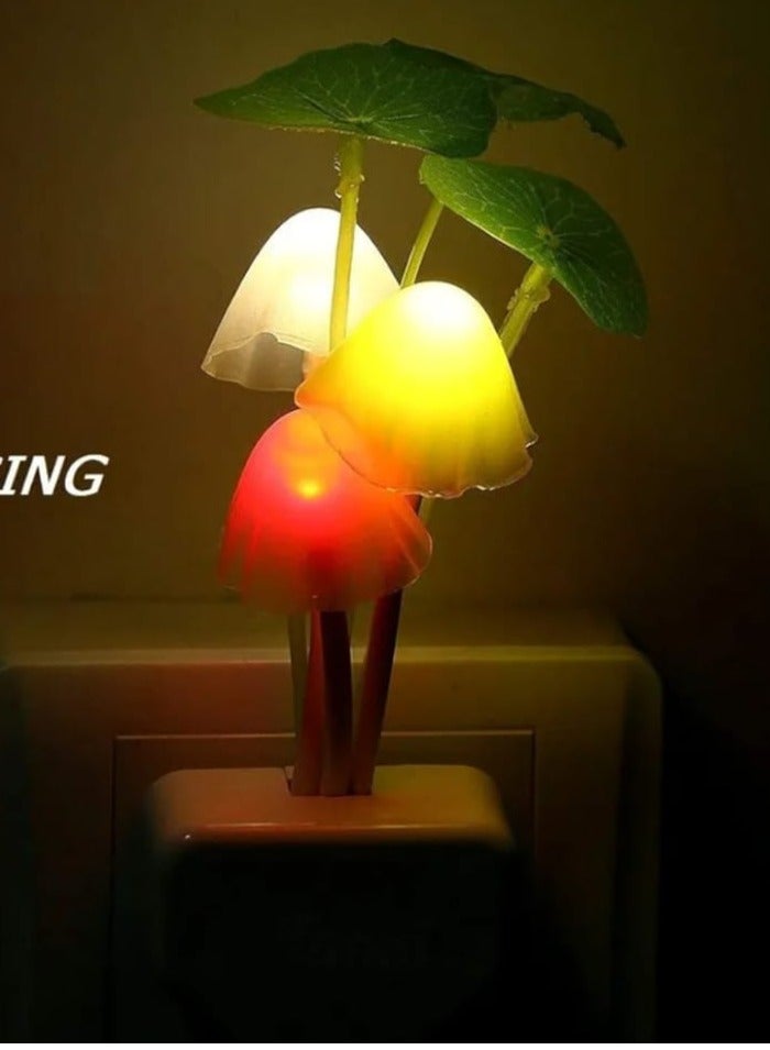 Mushroom Design LED Night Light with Automatic Sensor – Multicolor Imported - Image 3