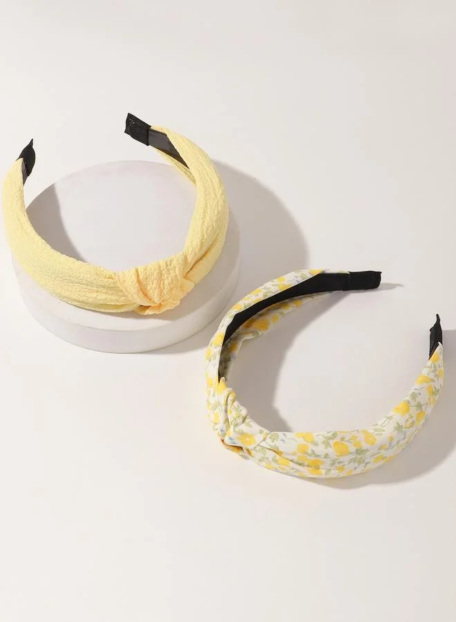 Take Two Take Two Set of 2 - Twist Headband