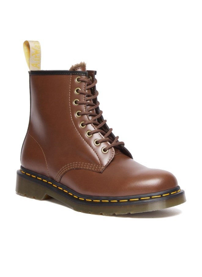 Dr Martens Dr. Martens Unisex Vegan 1460 Fashion Boot, Brown Norfolk Flat, 7 US Women - Image 1
