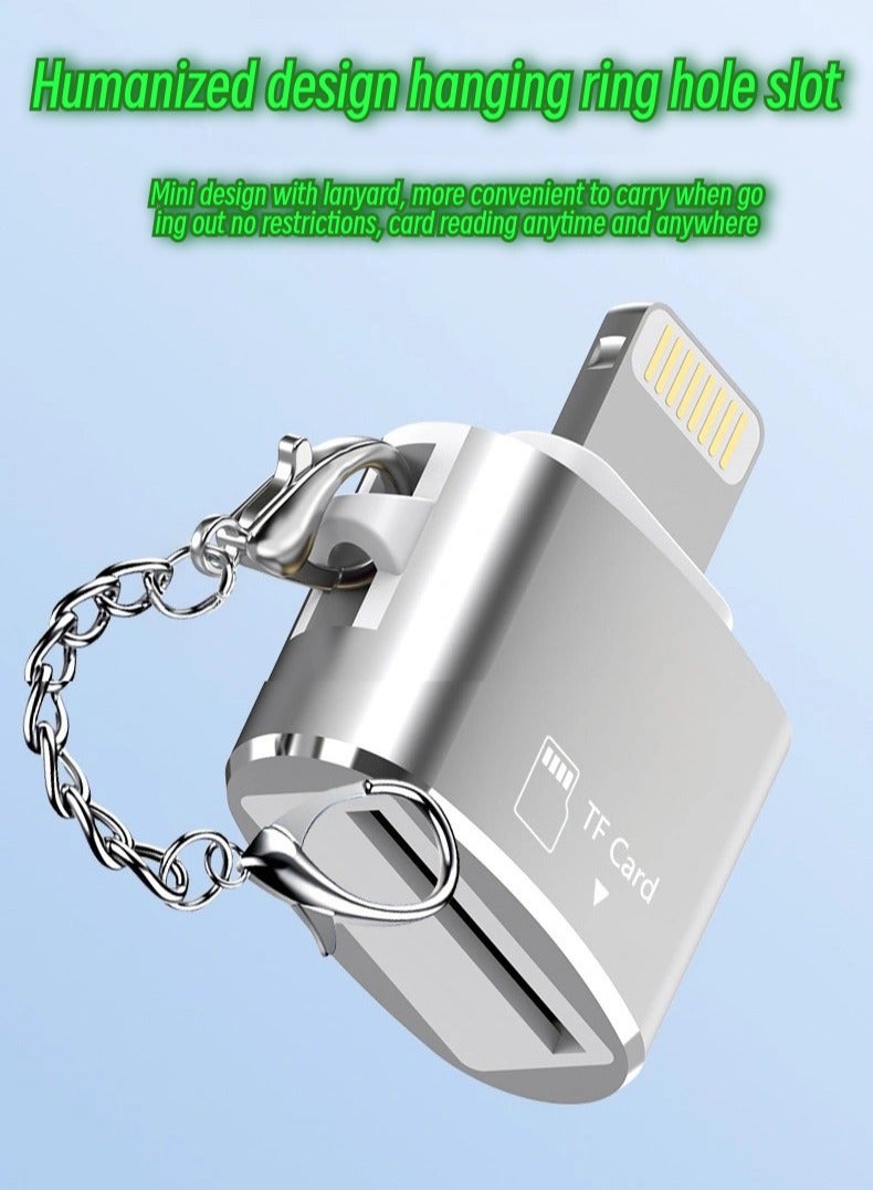 iPhone Lightning Card Reader Silvery - view 3