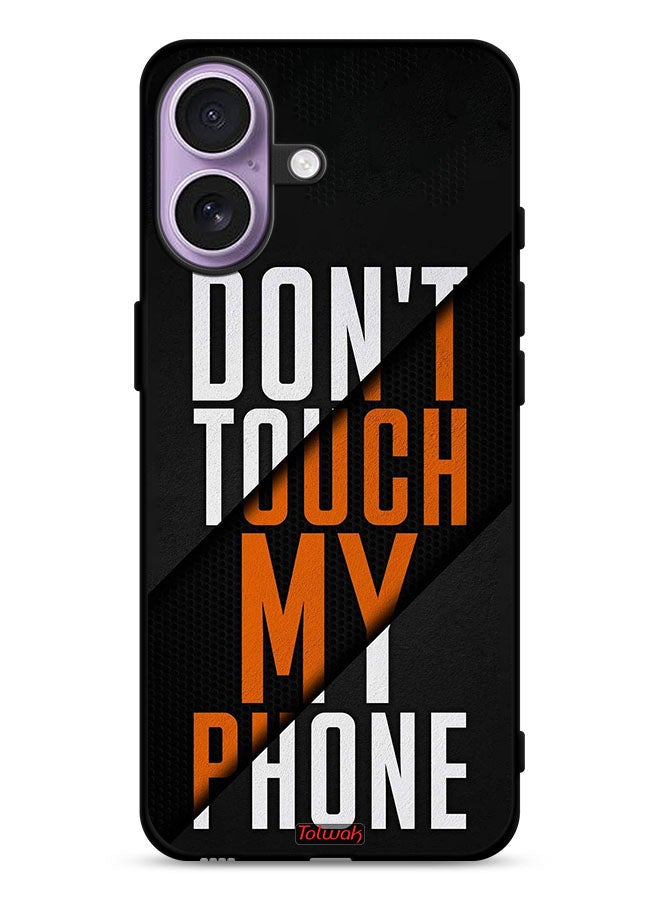 Tolwak Apple iPhone 17 Protective Case Cover Do Not Touch My Phone - Image 1