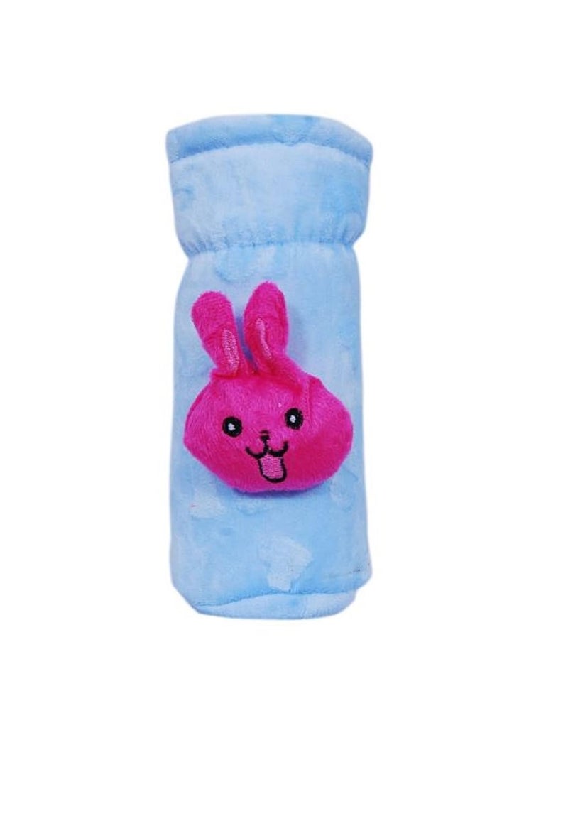 Alya The Cheeky Kidzz Pack of 3 New Born Baby Nursing Feeding Bottle Cover with Soft Stretchable Velvet Attractive Cartoon Design I Baby Milk Feeder Bottle Cover 150 ML-200 ML (0-2 Years) (Design 4) - Image 4