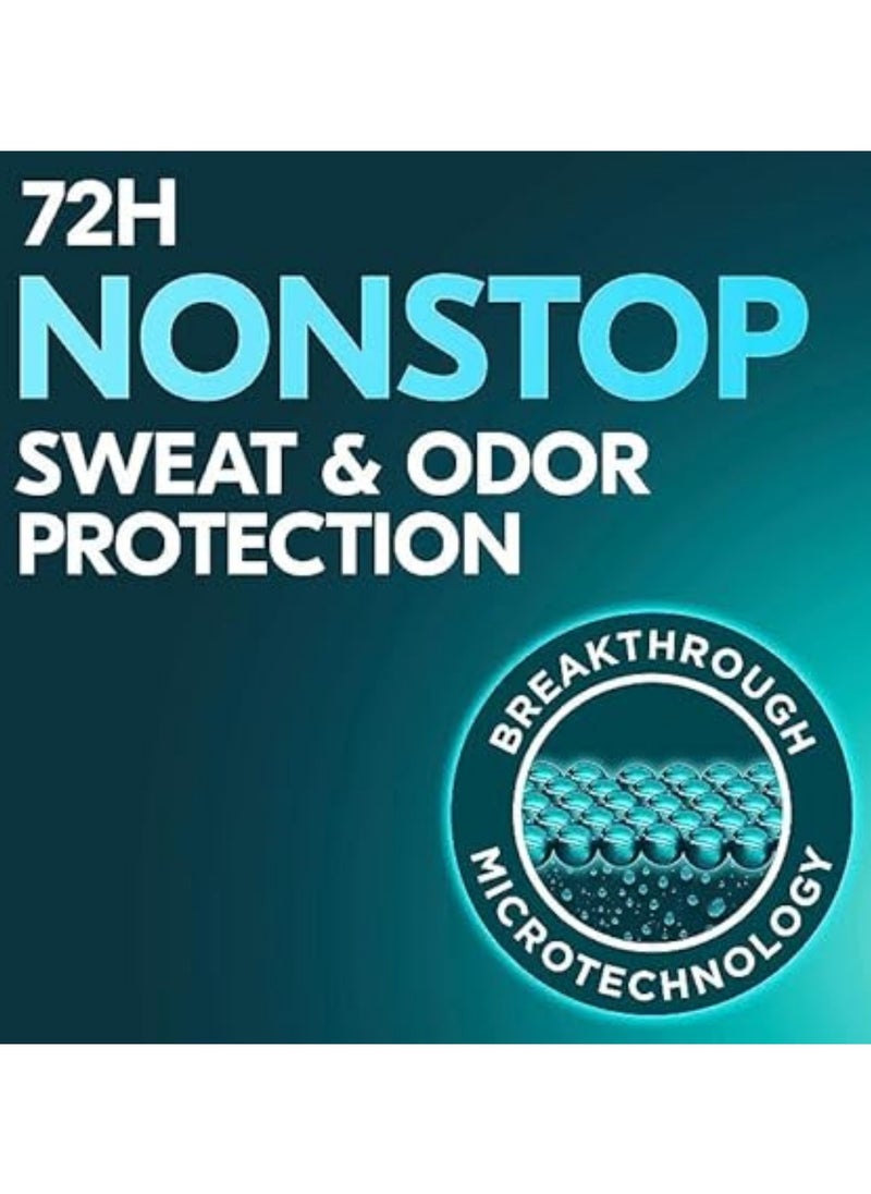 Rexona - Rexona Men Advanced Protection 72H Clear Antiperspirant Roll On Invisible Black&White 50Ml - Image 1
