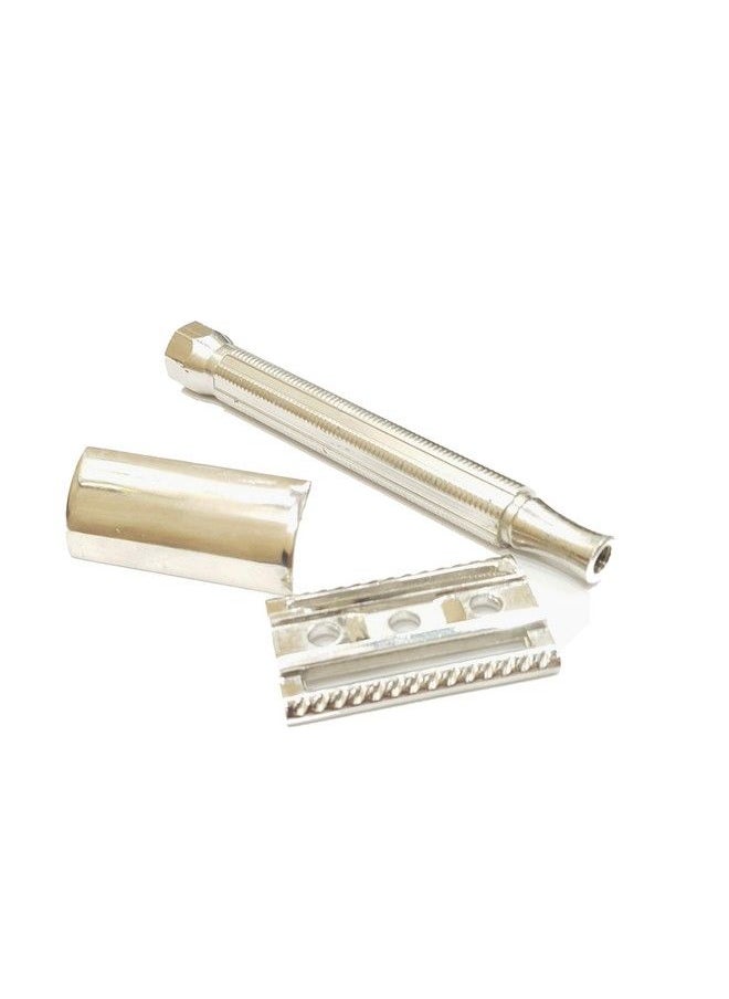 Foreign Holics - Stainless Steel Heavy Moon Shade Shaving Razor Safety For Men 50Gm - Image 1