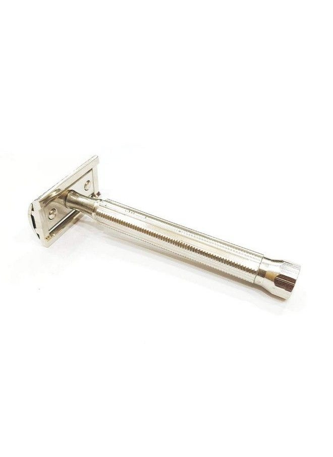 Foreign Holics - Stainless Steel Heavy Moon Shade Shaving Razor Safety For Men 50Gm - Image 1
