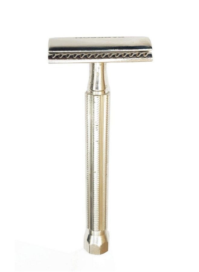 Foreign Holics - Stainless Steel Heavy Moon Shade Shaving Razor Safety For Men 50Gm - Image 1