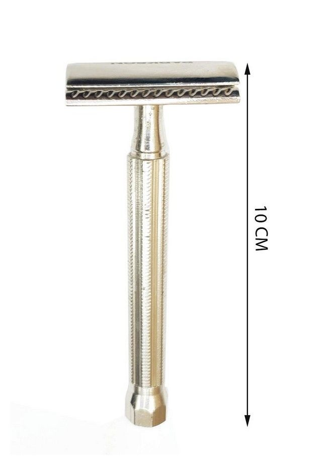 Foreign Holics - Stainless Steel Heavy Moon Shade Shaving Razor Safety For Men 50Gm - Image 1