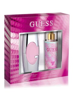 GUESS Pink For Women Giftset - EDP 75ml + Fragrance Mist 125ml  - Image 1