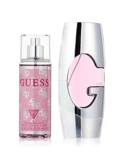 GUESS Pink For Women Giftset - EDP 75ml + Fragrance Mist 125ml  - Image 2