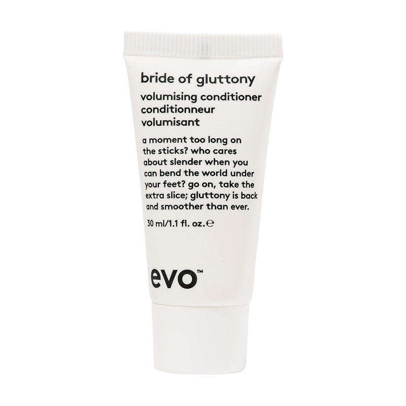 EVO Bride Of Gluttony Volumizing Conditioner - Travel Size Lightweight Conditioner To Maintain Fullness & Strengthen Fine Hair - 1.1fl.oz - Image 1