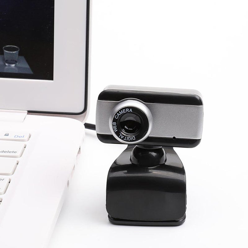 كاميرا ويب مع ميكروفون خارجي دقة 640x480 تركيز يدوي - كاميرا USB للكمبيوتر تعمل بتقنية التوصيل والتشغيل مع قاعدة مشبك لمكالمات فيديو واضحة - Image 4