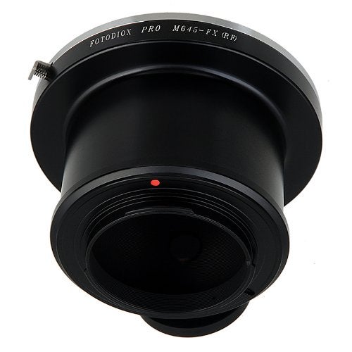 Fotodiox Pro Lens Mount Adapter, Mamiya 645 Lens to Fujifilm X (X-Mount) Camera Body, for Fujifilm X-Pro1, X-E1, Black, (M645-FXRF-Pro) - Image 3