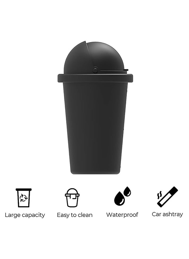 LIMITLESS Car Trash Cup Holder Trash Bin, Garbage Mini Can, Bin Trash Container Fits Auto Home Office Mini Car Accessories Trash Bin Car, For Car  - Image 3