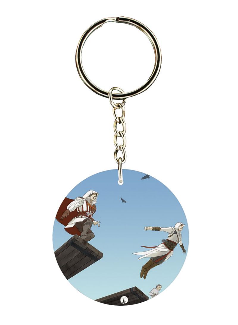 RKN Double Sided Assasin's Creed Printed Keychain