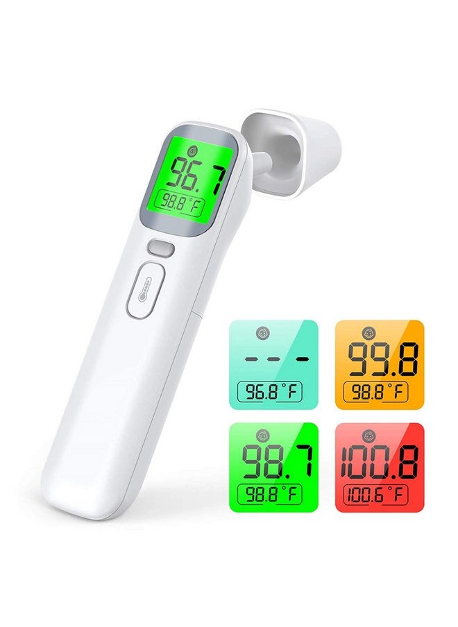 Wellue - Touchless Baby Thermometer Infrared Forehead And Ear Thermometer Medical Temporal Thermometer For Adults Kids Babies Large Lcd Screen Memory Stroage And Fever Alarm - Image 1