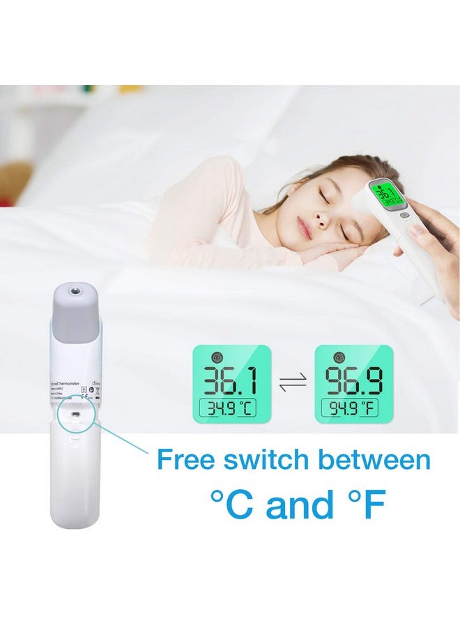 Wellue - Touchless Baby Thermometer Infrared Forehead And Ear Thermometer Medical Temporal Thermometer For Adults Kids Babies Large Lcd Screen Memory Stroage And Fever Alarm - Image 1