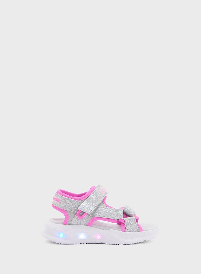 SKECHERS Kids Sola Glow Sandal  - Image 2