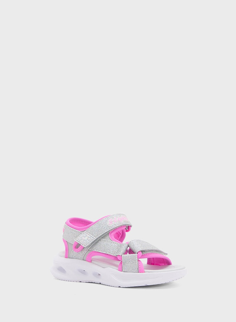 SKECHERS Kids Sola Glow Sandal  - Image 3