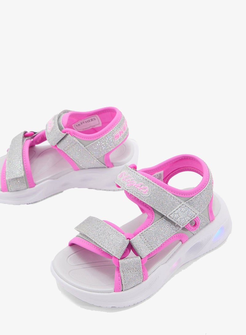 SKECHERS Kids Sola Glow Sandal - Image 5
