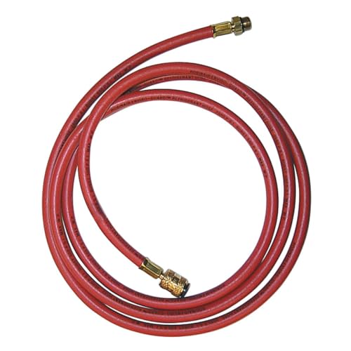 Robinair 63096 96Inch Long Red EnviroGuard Hose 14mm X 12 Inch ACME Fittings For R134A Use - Image 3