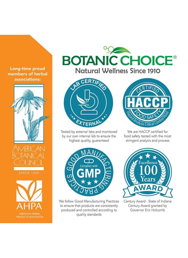 Botanic Choice - Premium Turmeric Antioxidant Support Joint Health Supplement For Adults 180 Vege Capsules (500 Mg Each) - Image 1