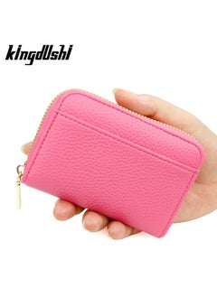 Kingdushi Card Bag Pu Texture Large Capacity Card Bag Purse  - Image 1